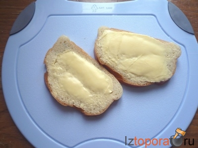 Горячие бутерброды с помидорами и сыром