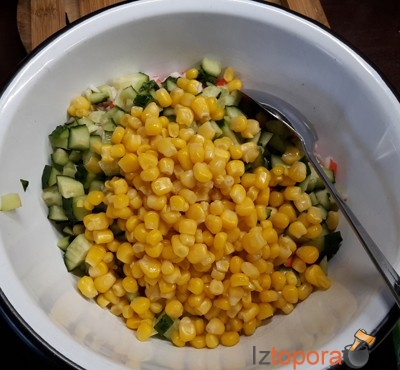 Салат из крабовых палочек