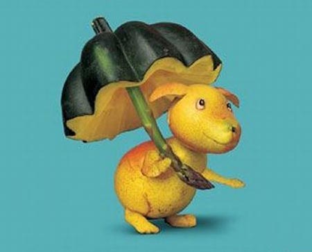 Креатив из еды