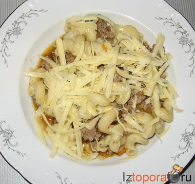 Макароны по-флотски - Блюда из фарша - Горячие блюда - Рецепты - Кулинарные рецепты - Из Топора.RU Макароны по-флотски - Блюда из фарша - Горячие блюда - Рецепты - Кулинарные рецепты - Из Топора.RU
