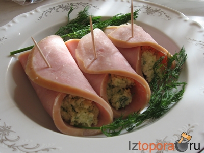 Рулетики из ветчины с сыром - Колбасно-мясные закуски - Закуски - Рецепты - Кулинарные рецепты - Из Топора.RU Рулетики из ветчины с сыром - Колбасно-мясные закуски - Закуски - Рецепты - Кулинарные рецепты - Из Топора.RU