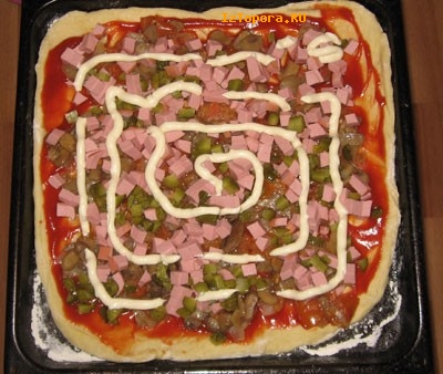Пицца домашняя 