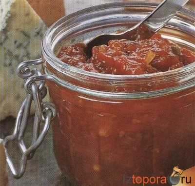 Острый томатный чатни (соус) - Овощные соусы - Соусы - Рецепты - Кулинарные рецепты - Из Топора.RU