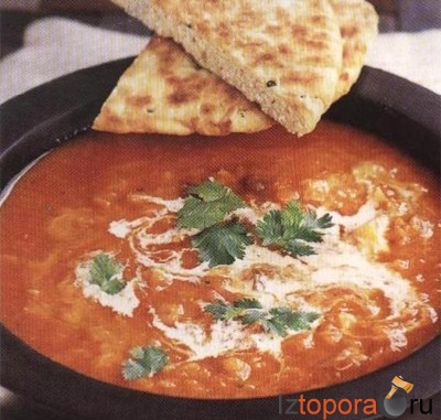 Суп из чечевицы - Овощные супы - Первые блюда - Рецепты - Кулинарные рецепты - Из Топора.RU