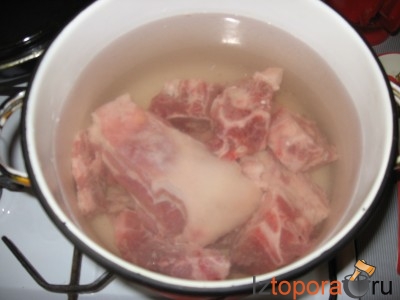 Харчо из баранины - Мясные супы - Первые блюда - Рецепты - Кулинарные рецепты - Из Топора.RU Харчо из баранины