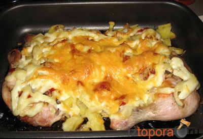 Куриные окорочка, запеченные с картошкой - Блюда из птицы - Горячие блюда - Рецепты - Кулинарные рецепты - Из Топора.RU Куриные окорочка, запеченные с картошкой - Блюда из птицы - Горячие блюда - Рецепты - Кулинарные рецепты - Из Топора.RU