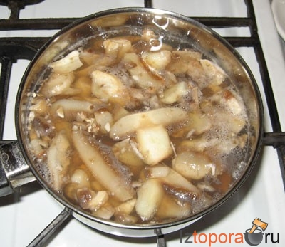 Картофель с грибами - Овощные блюда - Горячие блюда - Рецепты - Кулинарные рецепты - Из Топора.RU Картофель с грибами