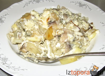 Картофель с грибами - Овощные блюда - Горячие блюда - Рецепты - Кулинарные рецепты - Из Топора.RU Картофель с грибами - Овощные блюда - Горячие блюда - Рецепты - Кулинарные рецепты - Из Топора.RU