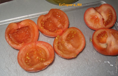 Фаршированные помидоры - Овощные закуски - Закуски - Рецепты - Кулинарные рецепты - Из Топора.RU Фаршированные помидоры