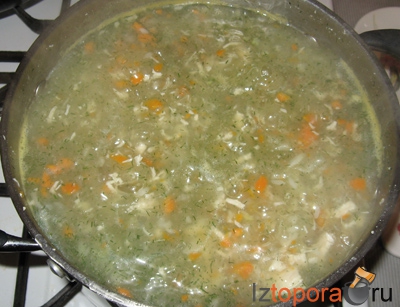 Сырный суп - Блюда из птицы - Горячие блюда - Рецепты - Кулинарные рецепты - Из Топора.RU Сырный суп