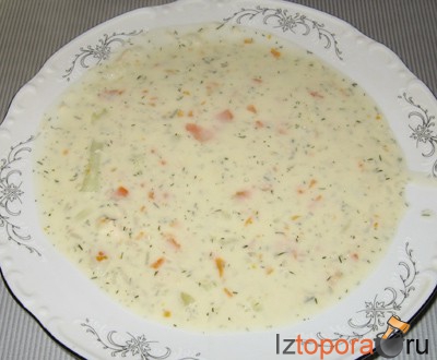 Сырный суп - Блюда из птицы - Горячие блюда - Рецепты - Кулинарные рецепты - Из Топора.RU Сырный суп - Блюда из птицы - Горячие блюда - Рецепты - Кулинарные рецепты - Из Топора.RU