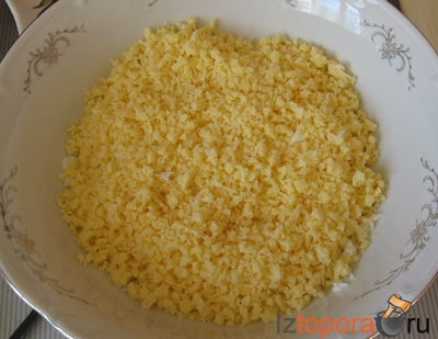 Салат Хризантема - Салаты из морепродуктов - Салаты - Рецепты - Кулинарные рецепты - Из Топора.RU Салат Хризантема