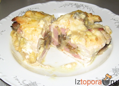 Куриное филе, фаршированное грибами - Блюда из птицы - Горячие блюда - Рецепты - Кулинарные рецепты - Из Топора.RU Куриное филе, фаршированное грибами - Блюда из птицы - Горячие блюда - Рецепты - Кулинарные рецепты - Из Топора.RU
