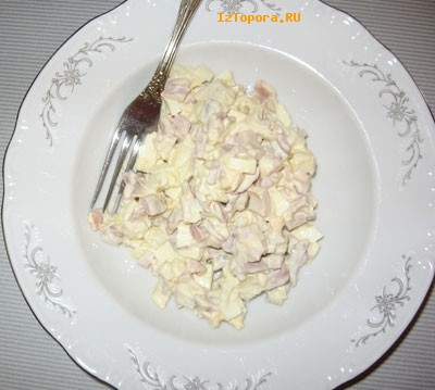 Салат из кальмаров - Салаты из морепродуктов - Салаты - Рецепты - Кулинарные рецепты - Из Топора.RU Салат из кальмаров - Салаты из морепродуктов - Салаты - Рецепты - Кулинарные рецепты - Из Топора.RU