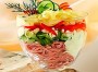 Салат Коктейль с ветчиной Салат Коктейль с ветчиной